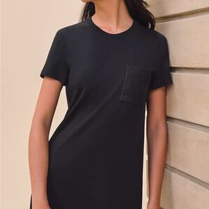 HERMES Embroidered Pocket Dress